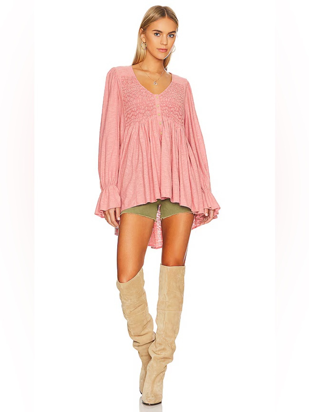 Free People Don't Call Me Baby Tunic